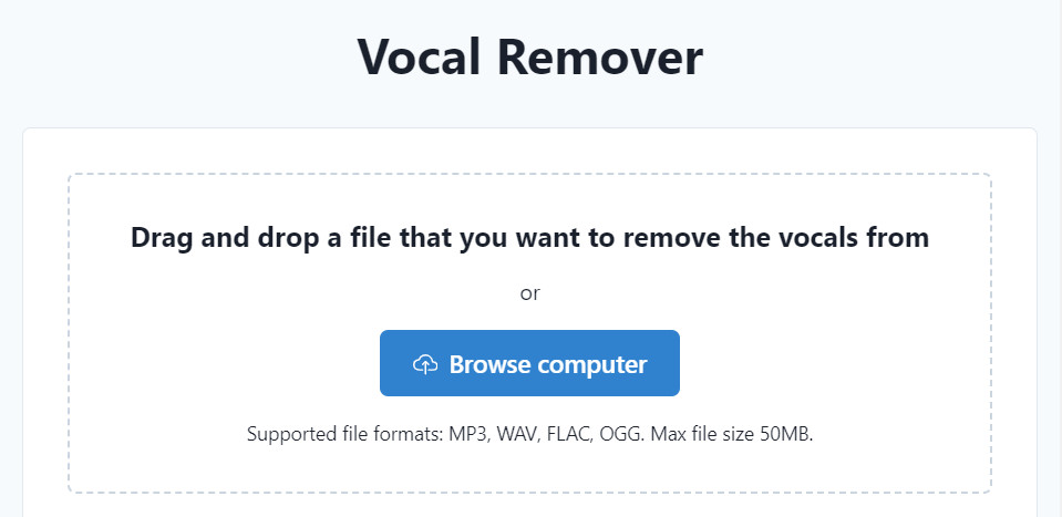 Audioalter Vocal Remover