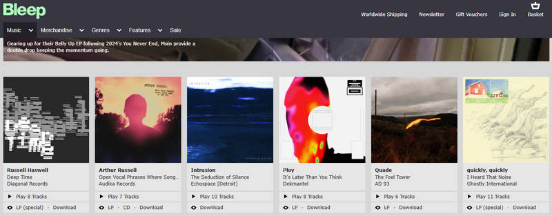 flac music downloads from bleep