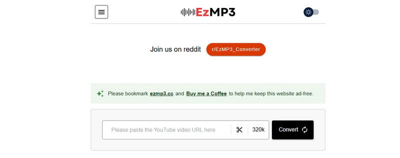 ezmp3.cc interface