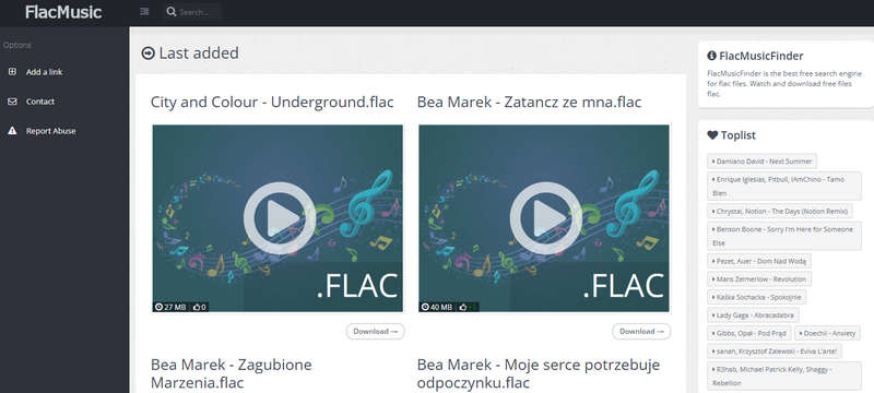 free flac music downloader : flacmusicfinder