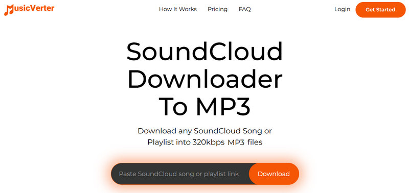 soundcloud to mp3 converter: musicverter