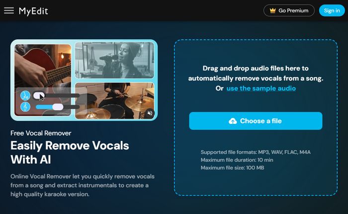 MyEdit Vocal Remover