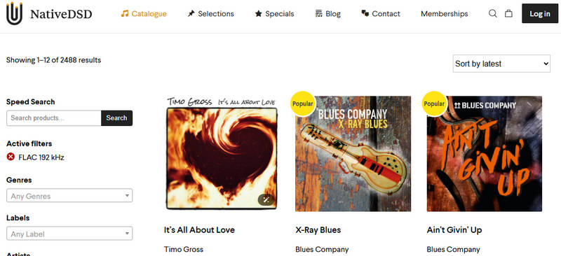 flac music downloader: nativedsd