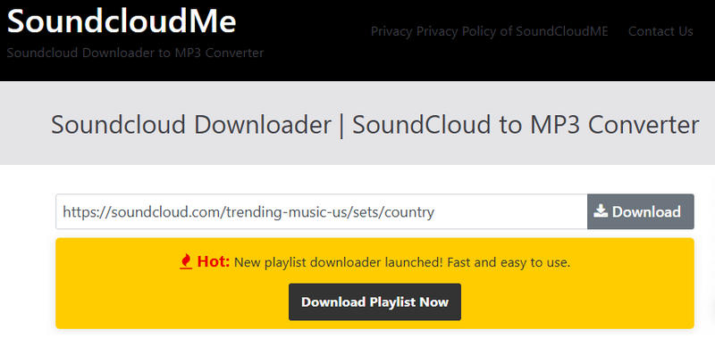 soundcloud to mp3 converter: soundcloudme