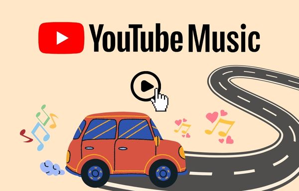 play youtube music in car