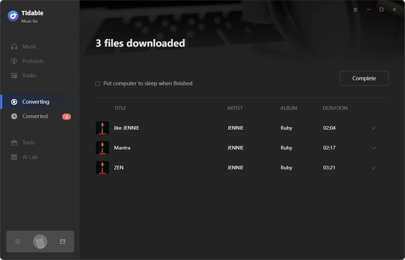 convert spotify music to mp3
