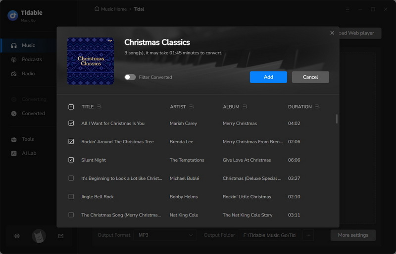 download christmas music to mp3