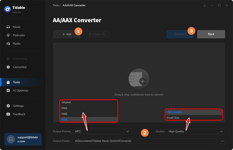 AA/AAX converter