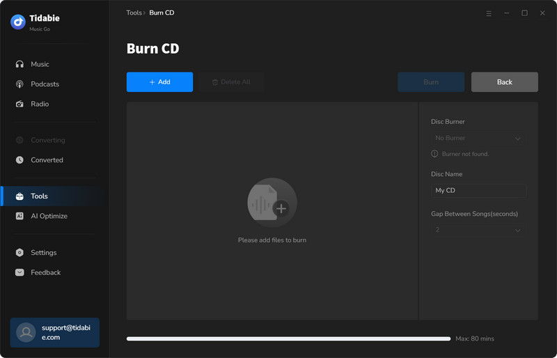 burn cd