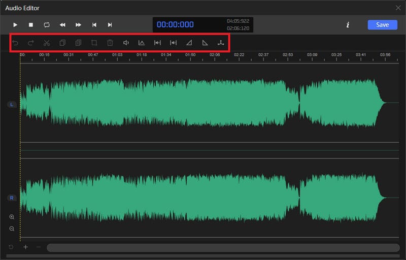 edit audio